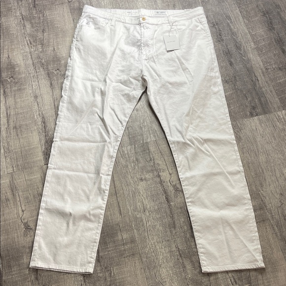 Ag Adriano Goldschmied Other - Adriano Goldschmied Everett Slim Straight White Pants